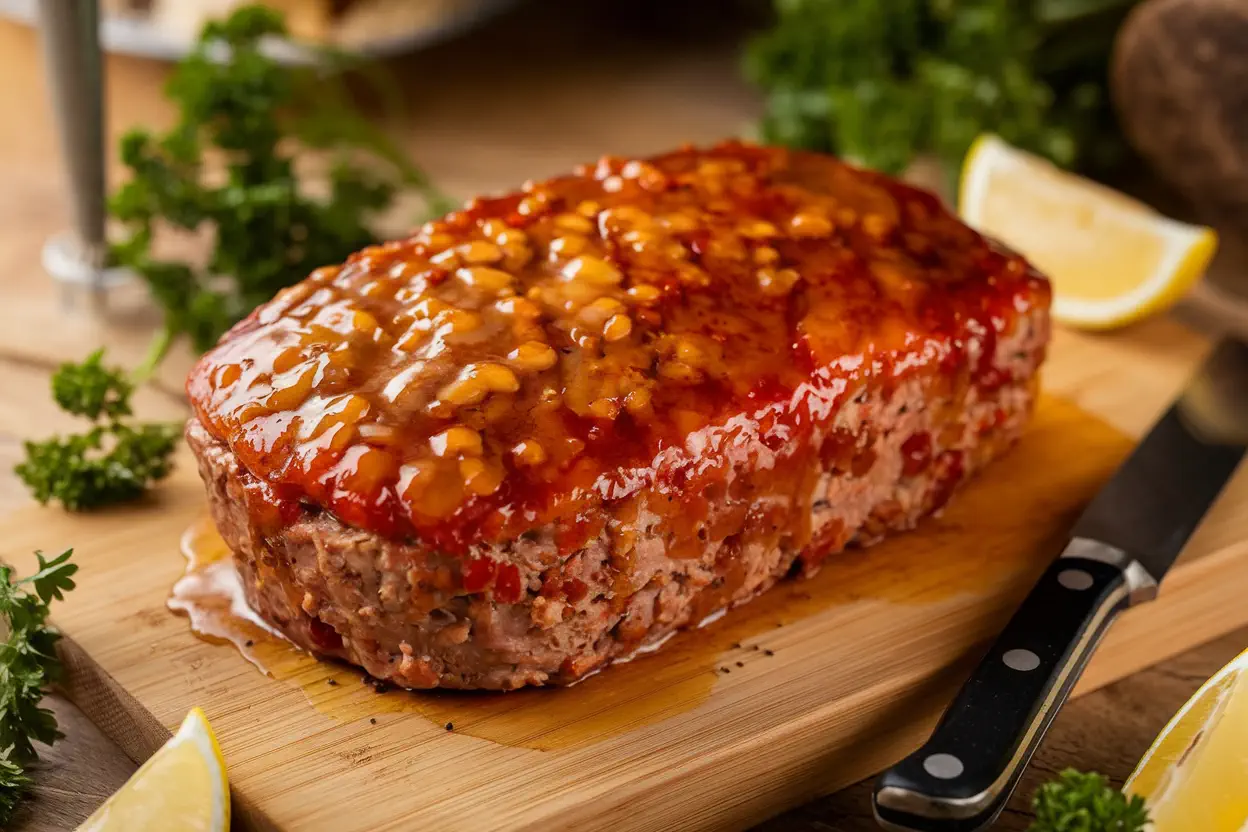 Freshly Baked Meatloaf