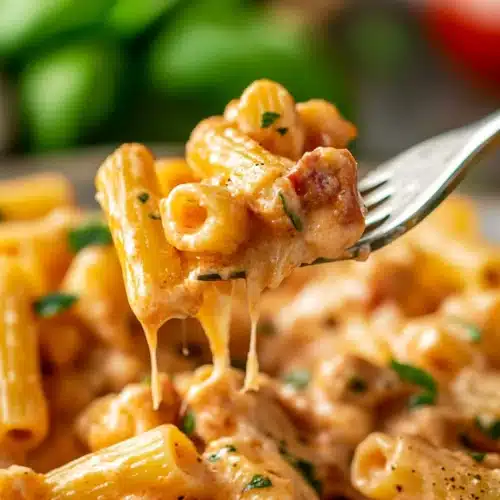 Fork Twirling Creamy Marry Me Pasta Bite
