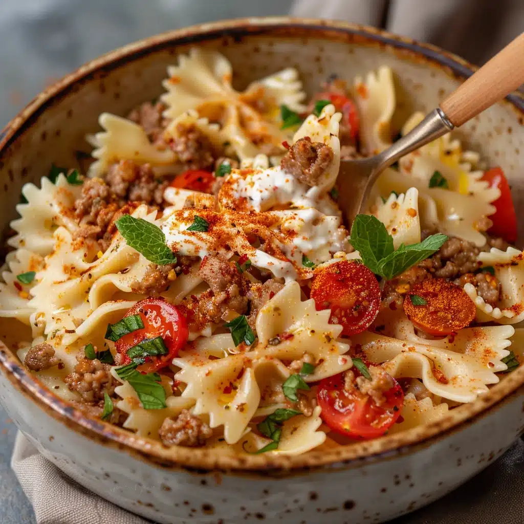 Turkish Pasta with Paprika Butter Drizzle Turkish Pasta